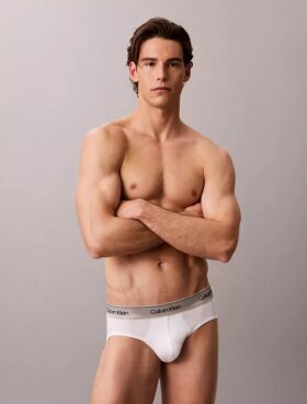 Icon Cotton Stretch Metallic Σλιπ με 3 τεμάχια