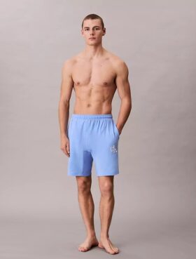 Icon Cotton Stretch Monologo Sleep Shorts