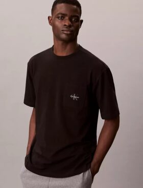 Icon Cotton Stretch Monologo Sleep Tee