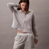 Icon Cotton Terry Zip Sleep Hoodie