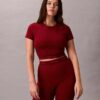 Icon Shapewear Μπλούζα με κοντά μανίκια