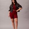 Icon Shapewear Μπλούζα με κοντά μανίκια