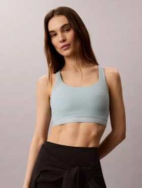 Icon Sport Allover Monogram Αθλητικό σουτιέν μέτριας στήριξης