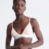 Icon Βαμβακερή Modal Ελαφρώς φοδραρισμένη Bralette τριγωνική