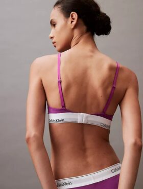 Icon Βαμβακερή Modal Ελαφρώς φοδραρισμένη Bralette τριγωνική