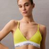 Icon Βαμβακερή Modal Ελαφρώς φοδραρισμένη Bralette τριγωνική