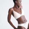 Icon Βαμβακερή Modal Ελαφρώς φοδραρισμένη Bralette τριγωνική
