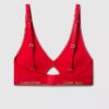 Icon Βαμβακερή Modal Ελαφρώς φοδραρισμένη Bralette τριγωνική