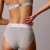 Icon Βαμβακερό Bikini με Ψηλή Μέση από Modal