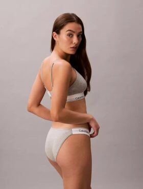 Icon Βαμβακερό Modal Bikini με Κορδόνια