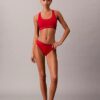 Icon Βαμβακερό Modal Μεταλλικό Bralette Unlined