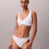 Icon Βαμβακερό Modal Τριγωνικό Bralette Unlined