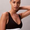 Icon Βαμβακερό Modal Τριγωνικό Bralette Unlined