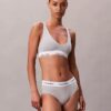 Icon Βαμβακερό Modal Τριγωνικό Bralette Unlined