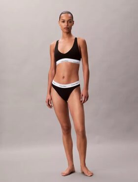Icon Βαμβακερό Modal Τριγωνικό Bralette Unlined
