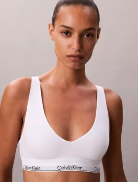 Icon Βαμβακερό Modal Τριγωνικό Bralette Unlined
