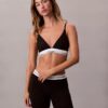 Icon Βαμβακερό Modal Τριγωνικό Bralette Unlined