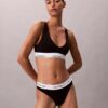 Icon Βαμβακερό Modal Τριγωνικό Bralette Unlined