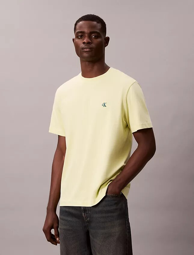 Κεντημένο Monogram χαλαρό T-shirt Κεντημένο Monogram χαλαρό T-shirt