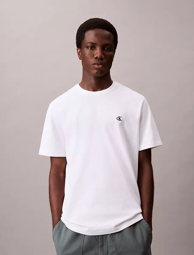 Κεντημένο Monogram χαλαρό T-shirt Κεντημένο Monogram χαλαρό T-shirt