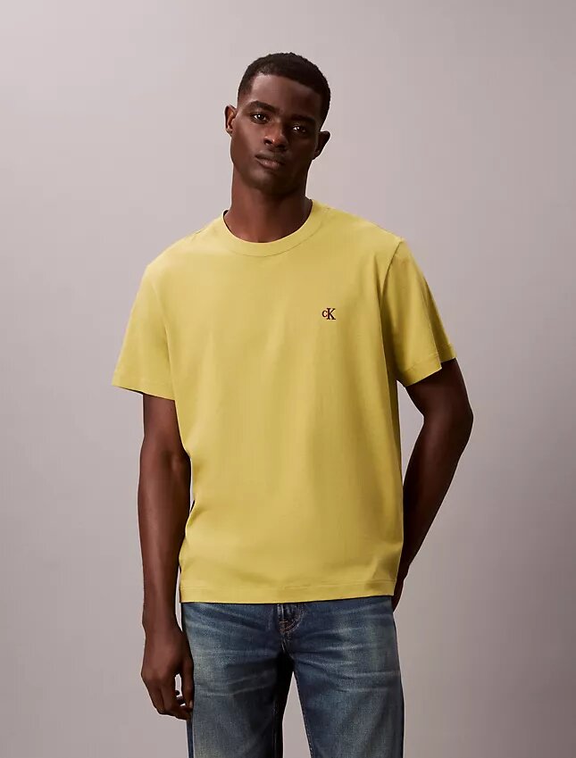 Κεντημένο Monogram χαλαρό T-shirt Κεντημένο Monogram χαλαρό T-shirt