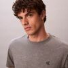 Κεντημένο Monogram χαλαρό T-shirt Κεντημένο Monogram χαλαρό T-shirt