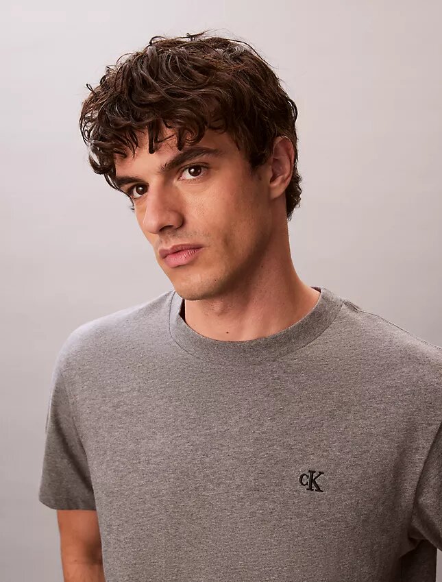 Κεντημένο Monogram χαλαρό T-shirt Κεντημένο Monogram χαλαρό T-shirt