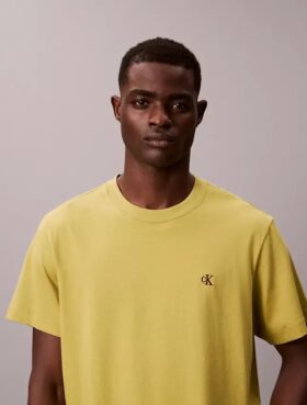 Κεντημένο Monogram χαλαρό T-shirt