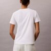 Κεντημένο μπλουζάκι με V-neck και έμβλημα Ck Κεντημένο μπλουζάκι με V-neck και έμβλημα Ck