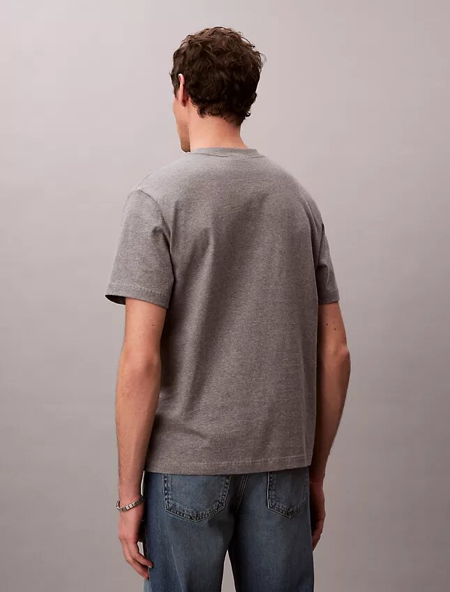 Κλασικό φαρδύ T-shirt Heritage από φλοκωτό ύφασμα Κλασικό φαρδύ T-shirt Heritage από φλοκωτό ύφασμα