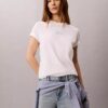 Κλασικό μπλουζάκι με λογότυπο Calvin Script Κλασικό μπλουζάκι με λογότυπο Calvin Script