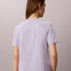 Κλασικό μπλουζάκι με λογότυπο Calvin Script Κλασικό μπλουζάκι με λογότυπο Calvin Script