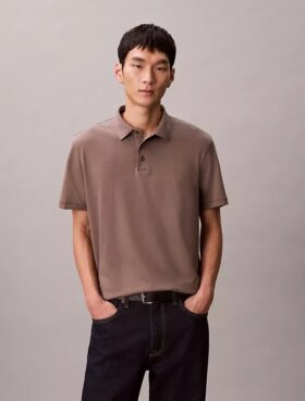Κλασικό πόλο από βαμβάκι Supima