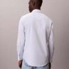 Κλασικό πουκάμισο με κουμπιά από Cotton Stretch με ρίγες