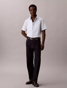 Κλασικό πουκάμισο με κουμπιά από Cotton Stretch βαμβάκι