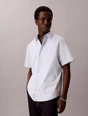 Κλασικό πουκάμισο με κουμπιά από Cotton Stretch βαμβάκι