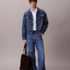 Κλασικό πουκάμισο Oxford με ρίγες από Cotton Stretch και κουμπιά