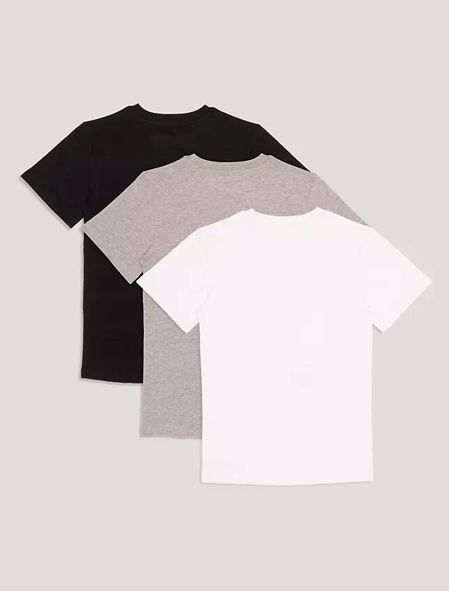Κλασικό σετ 3 τεμαχίων T-shirt για αγόρια Κλασικό σετ 3 τεμαχίων T-shirt για αγόρια