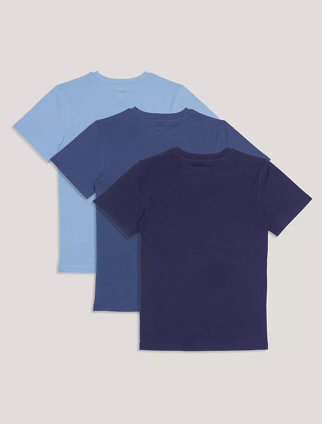 Κλασικό σετ 3 τεμαχίων T-shirt για αγόρια Κλασικό σετ 3 τεμαχίων T-shirt για αγόρια