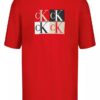 Κλασικό T-shirt για αγόρια με γραφικό μοτίβο Monogram σε χρωματικά μπλοκ