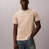 Κλασικό T-shirt με ανάγλυφο λογότυπο Κλασικό T-shirt με ανάγλυφο λογότυπο