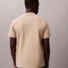 Κλασικό T-shirt με ανάγλυφο λογότυπο Κλασικό T-shirt με ανάγλυφο λογότυπο