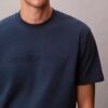 Κλασικό T-shirt με ανάγλυφο λογότυπο