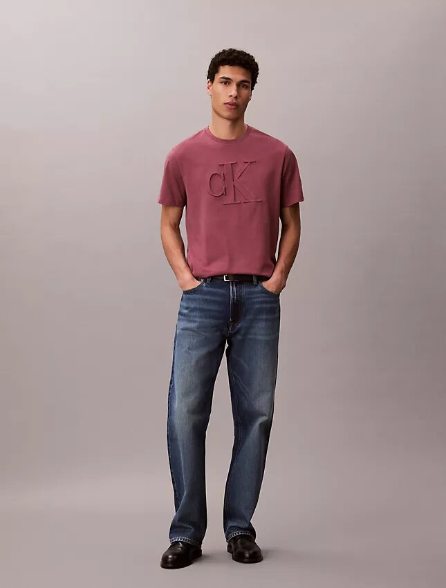 Κλασικό T-shirt με ανάγλυφο Monogram Κλασικό T-shirt με ανάγλυφο Monogram