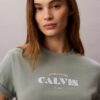 Κλασικό T-shirt με έντονο λογότυπο Κλασικό T-shirt με έντονο λογότυπο