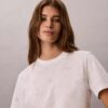 Κλασικό T-shirt με floral print Κλασικό T-shirt με floral print