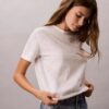 Κλασικό T-shirt με floral print Κλασικό T-shirt με floral print