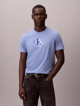 Κλασικό T-shirt με γραφικό διπλού Monogram