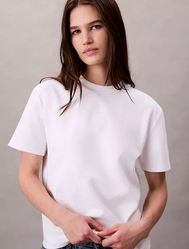 Κλασικό T-shirt με γραφικό λογότυπο Κλασικό T-shirt με γραφικό λογότυπο