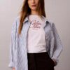 Κλασικό T-shirt με γραφικό λογότυπο Κλασικό T-shirt με γραφικό λογότυπο